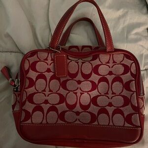 Coach Red Mini Women's Bag